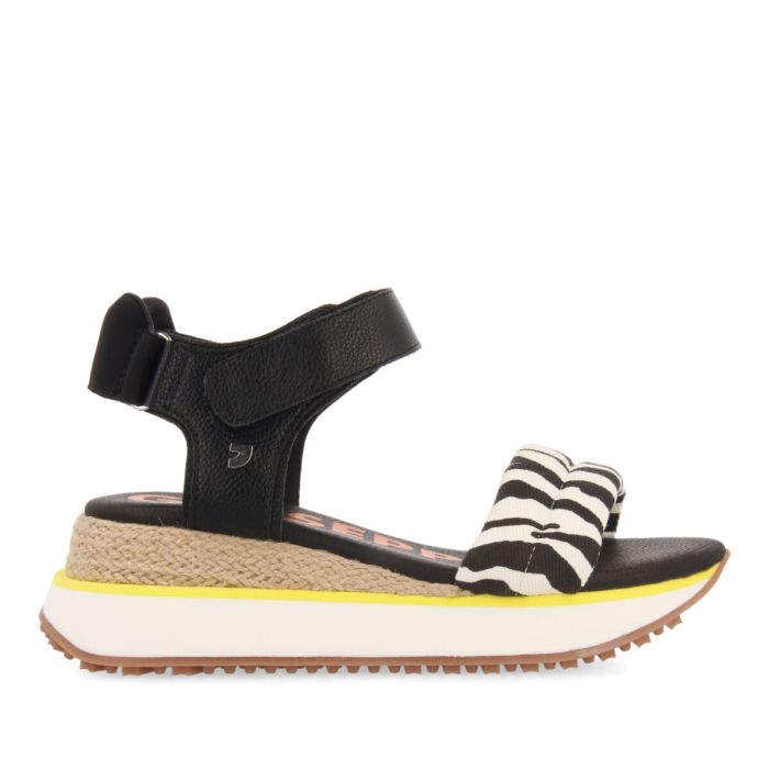 GIOSEPPO WEDGE SANDALS WITH ANIMAL PRINT FOR WOMEN ERACLEA EGO LOVERS