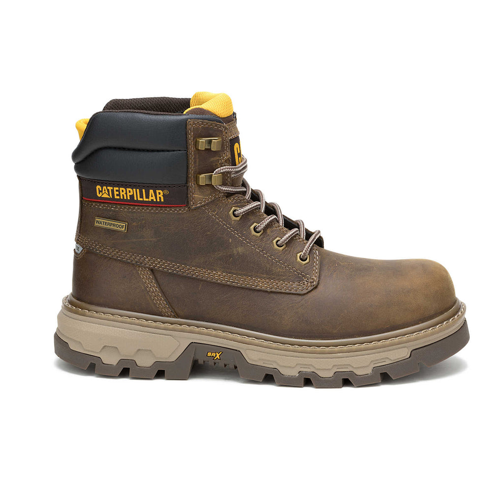 ネコロン CATERPILLAR Men's Waterproof Composite Toe Work Boot P91723 – EGO