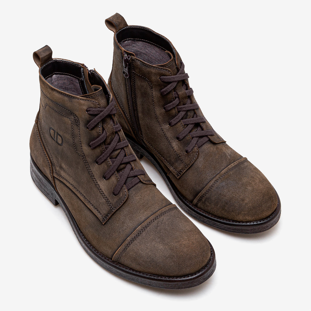 New Size EUR 45 Democrata Brown Leather Ankle Boot Democrata | Shoes | New Size Eur 45 Democrata Brown Leather  main image 2