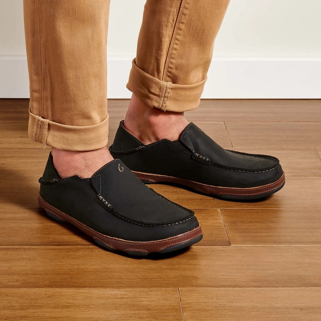 Olukai Moloa Leather Slip On Shoes EGO Lovers EGO LOVERS
